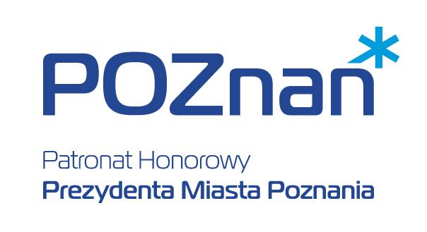 Logo. Patronat honorowy Prezydenta Miasta Poznania